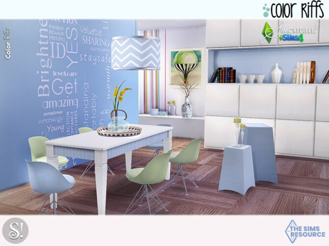 Sims 4 Color Riffs [web transfer] by SIMcredible! at TSR