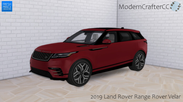 2019 Land Rover Range Rover Velar at Modern Crafter CC » Sims 4 Updates