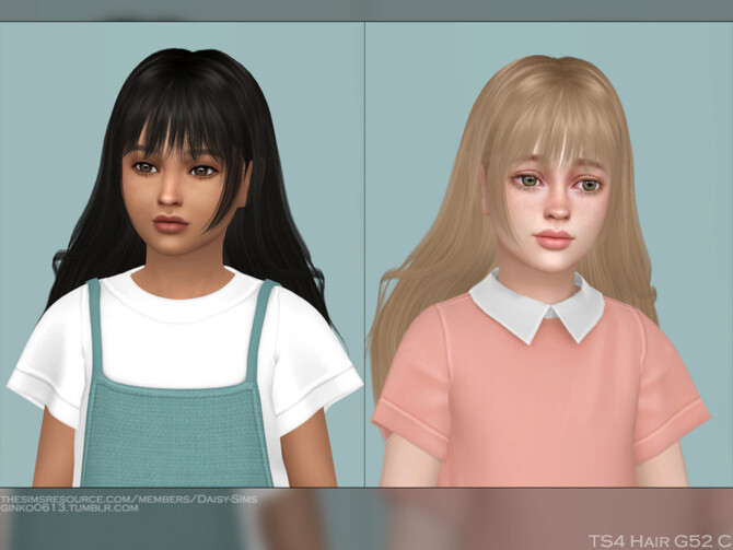 Child Hair G52C by Daisy-Sims at TSR » Sims 4 Updates
