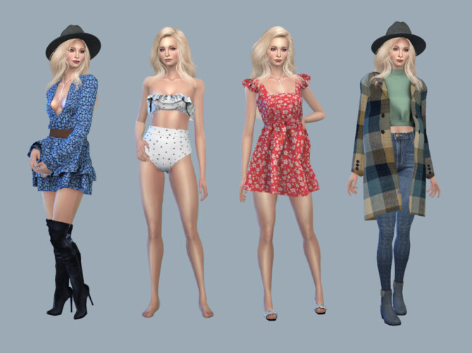 Sims 4 Candice King (request) by starafanka at TSR