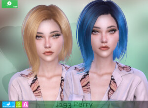 Perry Hairstyle(female) at Newsea Sims 4