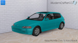 1994 Honda Civic Si Hatchback At Modern Crafter Cc