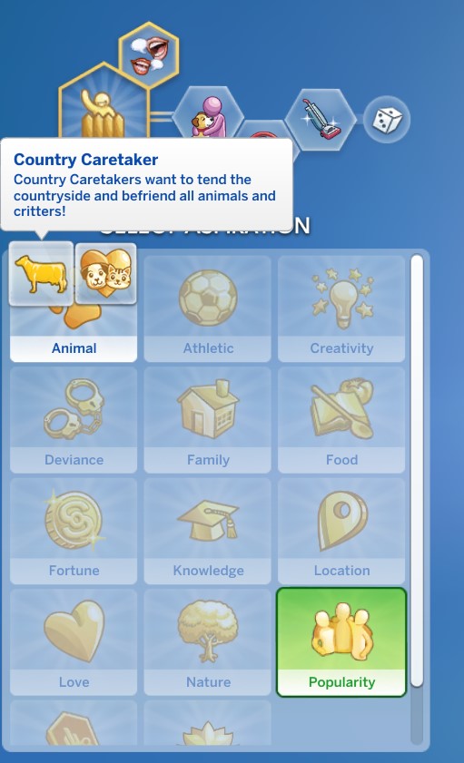 Sims 4 Country Caretaker Category Change Mod by BosseladyTV at Mod The Sims 4