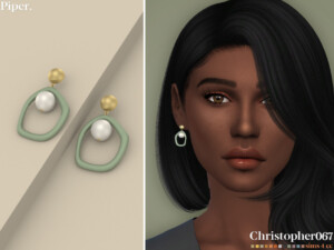 Piper Earrings by christopher067 at TSR
