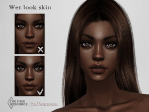 Wet look skin (Skin detail) by coffeemoon at TSR