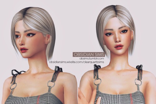 Sims 4 SOUR CANDY HAIRSTYLE at Obsidian Sims