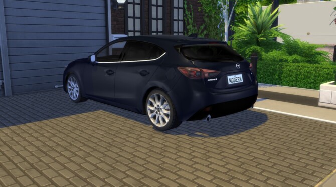 Sims 4 2014 Mazda 3 Hatchback at Modern Crafter CC