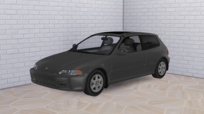 Sims 4 1994 Honda Civic Si Hatchback at Modern Crafter CC