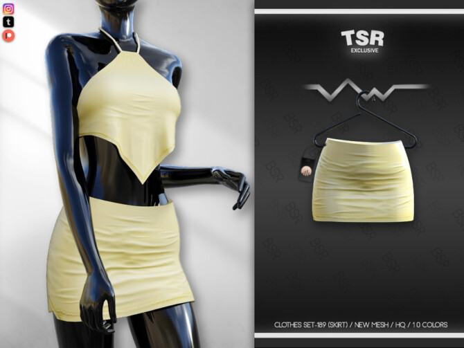 Sims 4 CLOTHES SET 189 (SKIRT) BD632 by busra tr at TSR