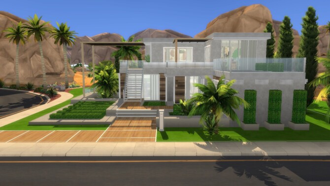 Sims 4 Modern Family House by plumbobkingdom at Mod The Sims 4