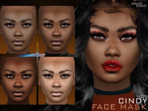 Cindy Face Mask N09 by MagicHand at TSR