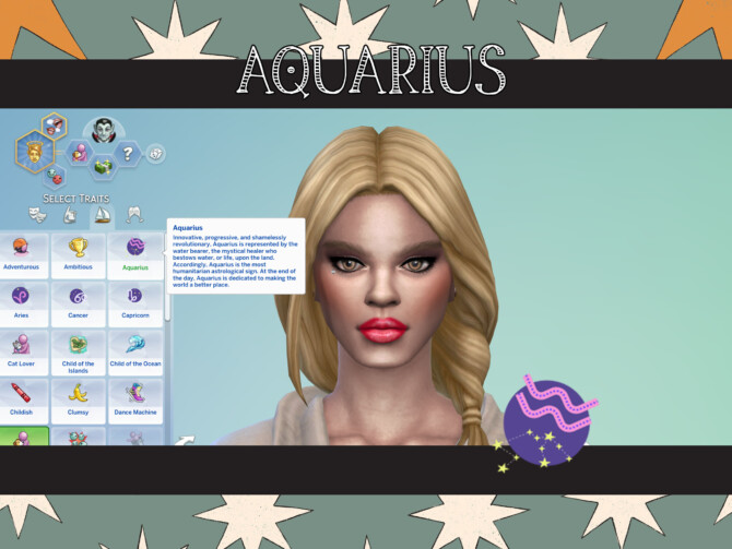 Sims 4 Zodiac Signs by Digit PArt at Mod The Sims 4