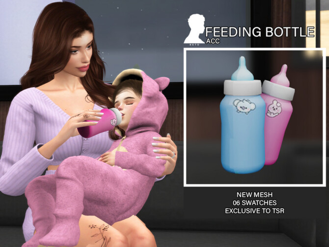 Sims 4 Feeding Bottle (ACC) by Beto ae0 at TSR