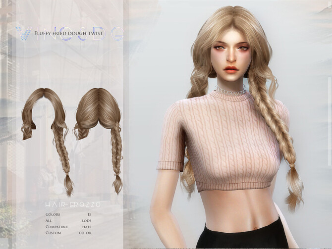 Sims 4 ER0220 Fluffy fried dough twist by wingssims at TSR