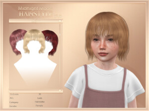 Midnight Moon (Child Hairstyle) by JavaSims at TSR