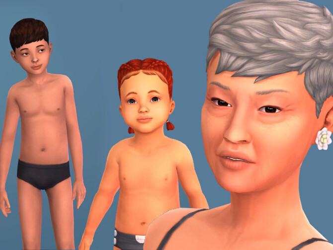 Sims 4 Evie Skin at Frenchie Sim