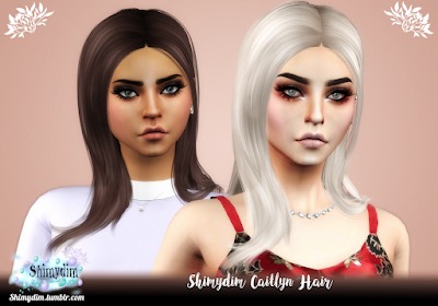 Sims 4 Caitlyn Hair at Shimydim Sims