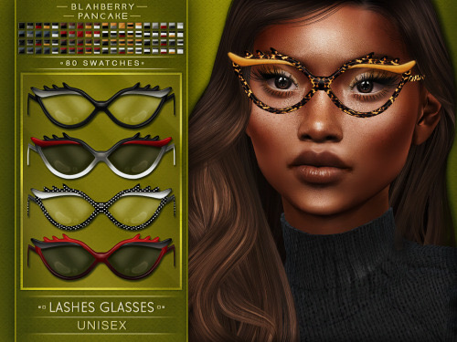 Sims 4 Lashes Glasses at Blahberry Pancake