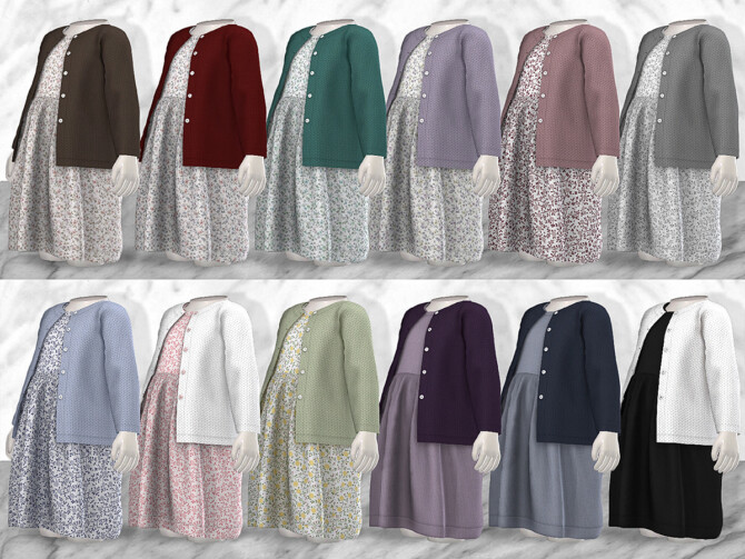 Sims 4 Alice Cardigan and Sweater (#31) at TØMMERAAS