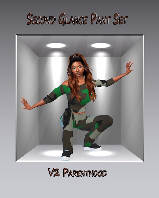 Sims 4 Second Glance Pant Set at Teenageeaglerunner