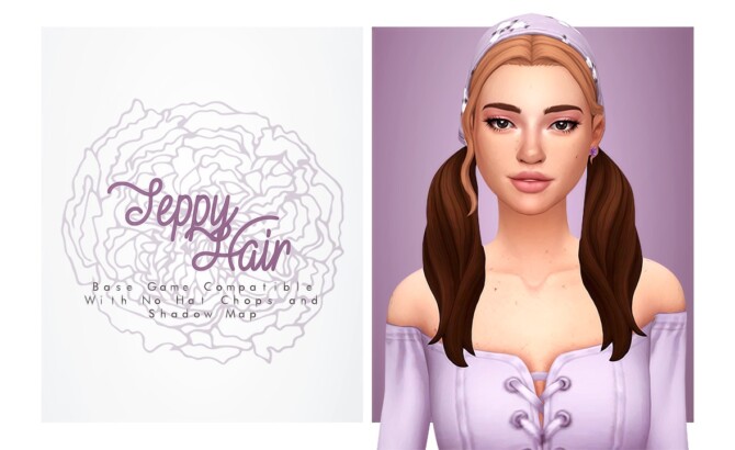 Sims 4 Teppy Hair at Isjao
