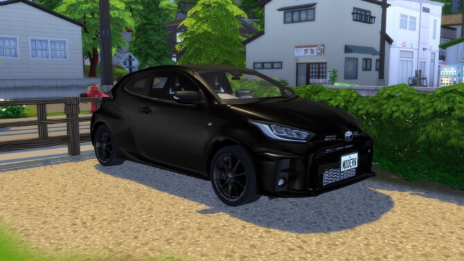 Sims 4 2020 Toyota GR Yaris at Modern Crafter CC