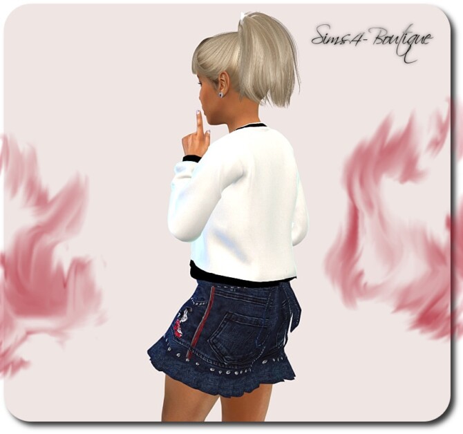 Sims 4 Set for Child Girls at Sims4 Boutique