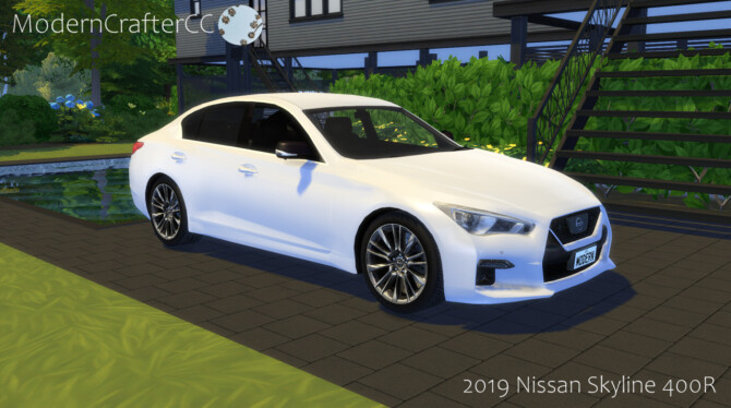 Sims 4 2019 Nissan Skyline 400R at Modern Crafter CC