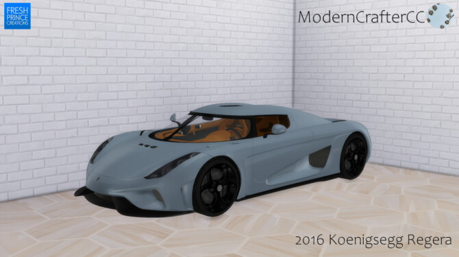 Sims 4 2016 Koenigsegg Regera at Modern Crafter CC