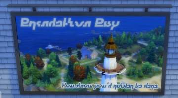 Sims 4 Tourism Signs for Each Sims World by Scipio Garling at TSR