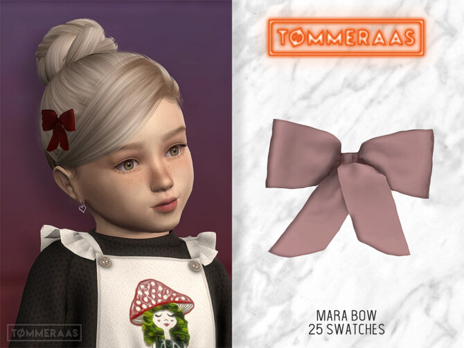 Sims 4 Mara Bow (#30) at TØMMERAAS