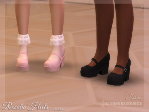 Rosalie Heels by Dissia at TSR