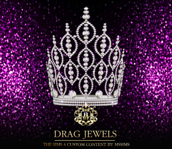 Sims 4 DRAG JEWELS SET at MSSIMS