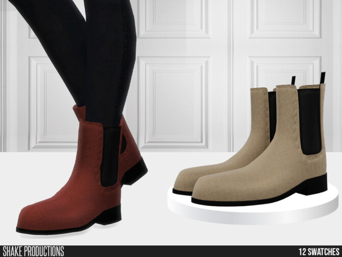 Sims 4 842   Male Boots by ShakeProductions at TSR