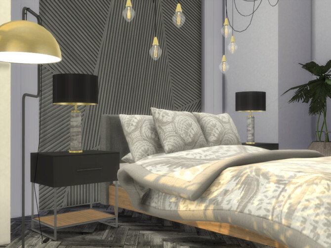 Sims 4 Glen Bedroom by ArtVitalex at TSR