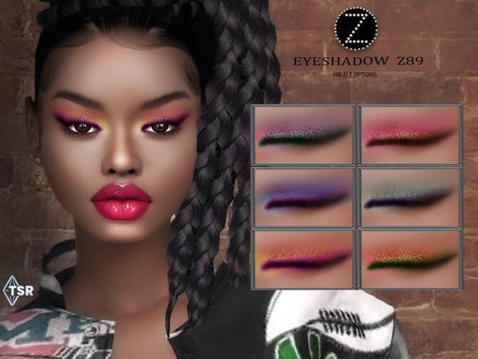 Sims 4 EYESHADOW Z89 by ZENX at TSR
