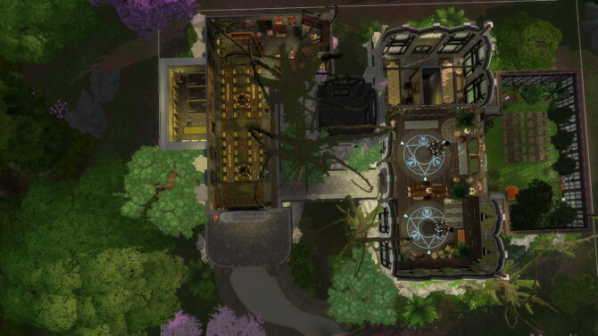 Sims 4 Realm of Magic Headquarters by plumbobkingdom at Mod The Sims 4