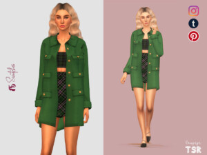 Coat Outfit – 449 by laupipi at TSR