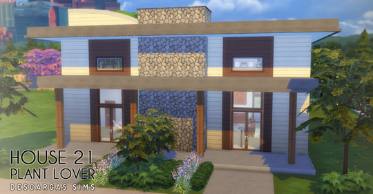 Sims 4 HOUSE 21   Plant Lover at Descargas Sims