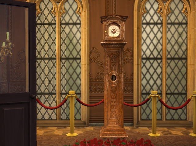 Sims 4 Century Louis XVI Period Oak Grandfather Clock at Anna Quinn Stories