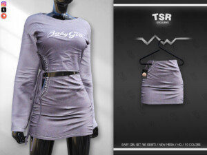 BABY GIRL SET-185 (SKIRT) BD624 by busra-tr at TSR