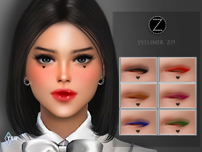 Sims 4 EYELINER Z19 by ZENX at TSR