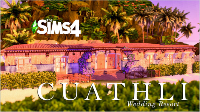 Sims 4 WEDDING RESORT at RUSTIC SIMS