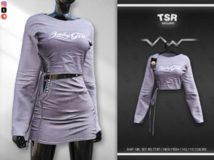 BABY GIRL SET-185 (TOP) BD623 by busra-tr at TSR