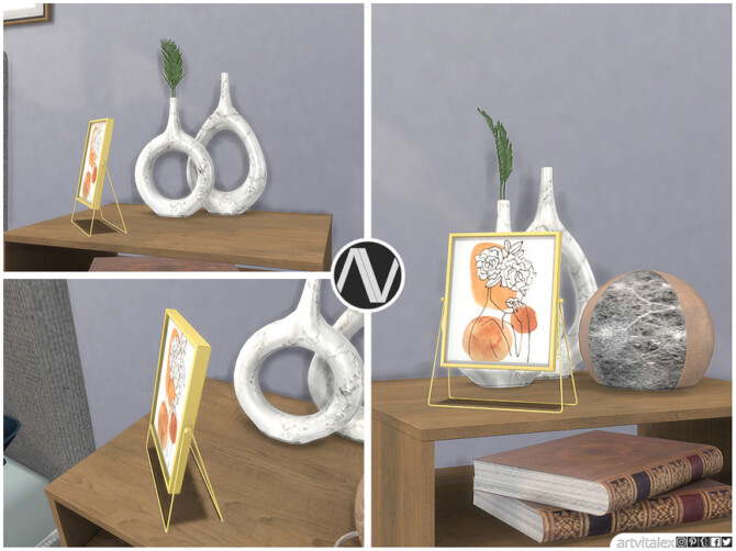 Sims 4 Upington Bedroom Materials by ArtVitalex at TSR