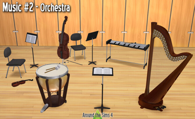 Sims 4 Music #2   Orchestra at Around the Sims 4
