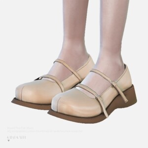 Round Toe Flat Shoes at Charonlee