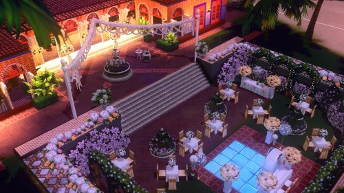 Sims 4 WEDDING RESORT at RUSTIC SIMS
