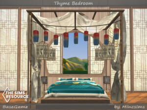Thyme Bedroom by Mincsims at TSR