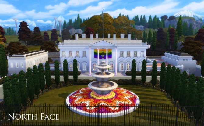 Sims 4 The White House by Simooligan at Mod The Sims 4